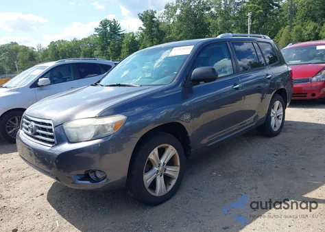 2010 Toyota Highlander Limited from USA, damaged, VIN 5TDDK3EH8AS017736
